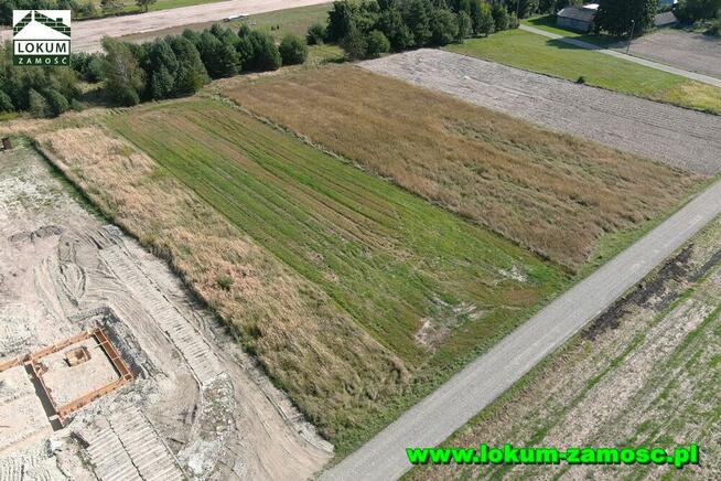 Działka w Zarzeczu gmina Zamość 0,22 ha