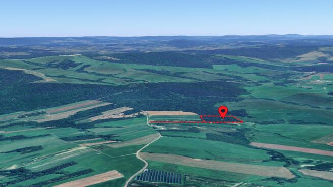 Działka w górach – Karlików, gm. Bukowsko | 2,95 ha z dojazd