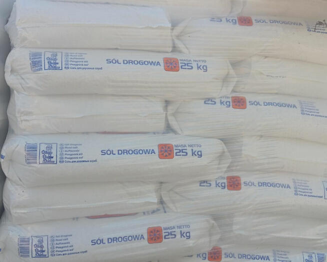 Sól drogowa 1 paleta 1125kg wysyłka na cały kraj