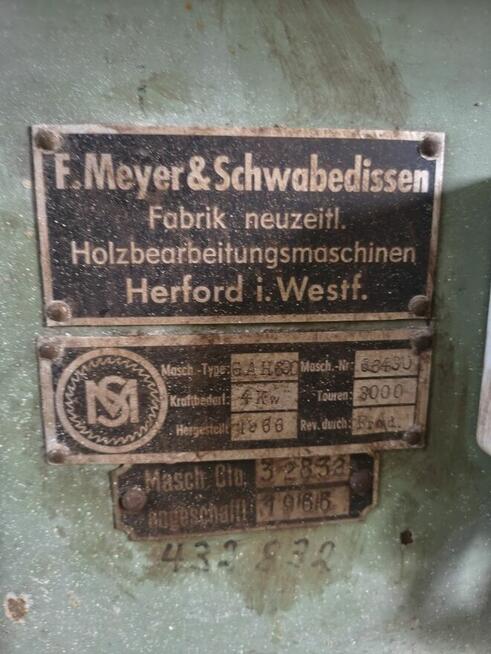 Strugarka wyrówniarka Swabeddissen 64cm szerokośći