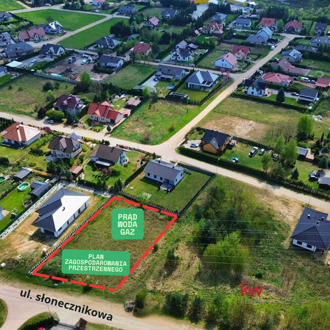 Działka budowlana Pniewy, Słonecznikowa