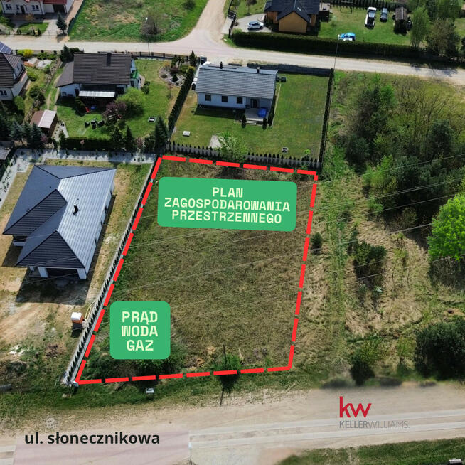 Działka budowlana Pniewy, Słonecznikowa