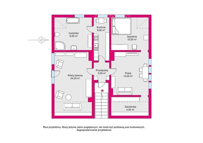 Atrakcyjne mieszkanie z działką rekreacyjną