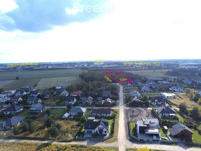 Działka pod dom lub bliźniaki obok os. Relax