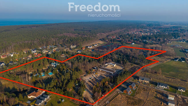 Działka inwestycyjna w Jantarze nad Bałtykiem.