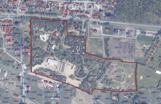 Działka inwestycyjna w Jantarze nad Bałtykiem.