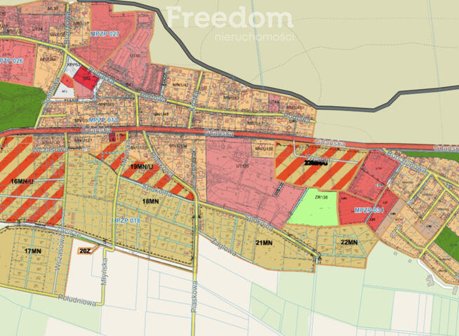 Działka inwestycyjna w Jantarze nad Bałtykiem.