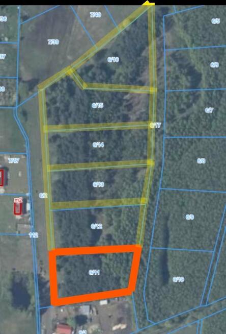 Działka inwestycyjna Łęgi gm. Dobra (Szczecińska)