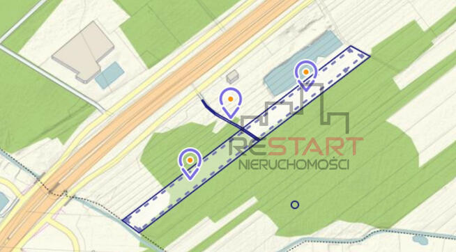 Działka rolna Siestrzeń gm. Żabia Wola,