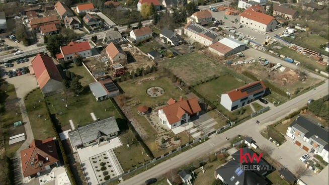 Działka inwestycyjna Domasław gm. Kobierzyce, Kwiatowa