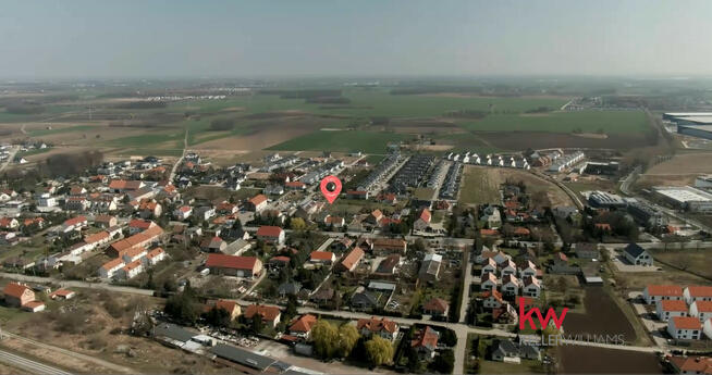 Działka inwestycyjna Domasław gm. Kobierzyce, Kwiatowa