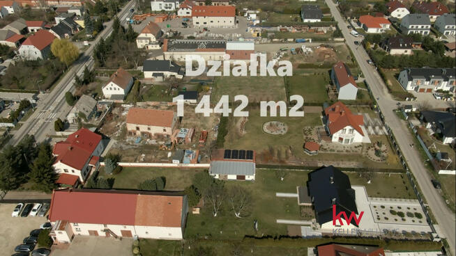 Działka inwestycyjna Domasław gm. Kobierzyce, Kwiatowa