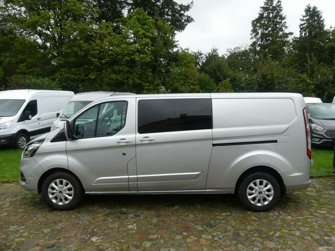 Ford Transit Custom 2,0 Tdci 170KM Limited Tourneo L2H1 Doka 5 miejsc full opcja F.VAT23