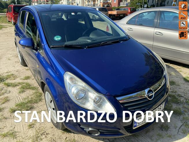 Opel Corsa 5 drzwi, mocny silnik, niezawodna benzyna, klimatyzacja, Aux, Isofix