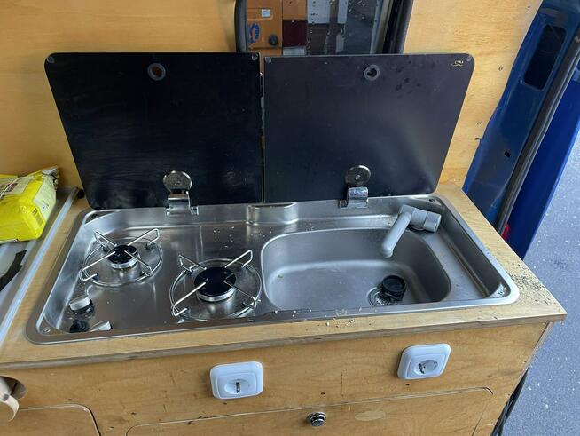 Gaz Gazelle Kamper furgon 4X4 benzyna + GAZ LPG Solar 94329km 2010