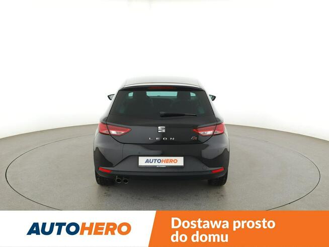 Seat Leon full LED półskóra navi klima auto grzane fotele czujnki parkowania