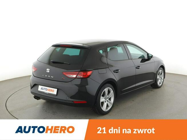 Seat Leon full LED półskóra navi klima auto grzane fotele czujnki parkowania