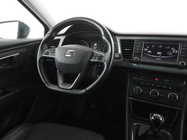 Seat Leon full LED półskóra navi klima auto grzane fotele czujnki parkowania