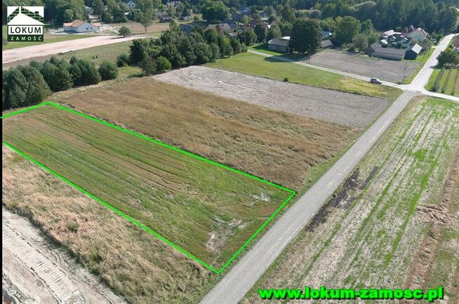 Działka w Zarzeczu gmina Zamość 0,22 ha