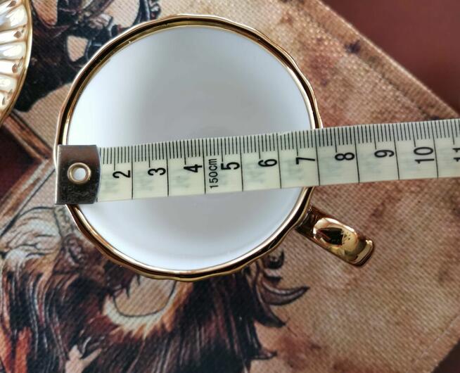 Ekskluzywny Porcelanowy zestaw filiżanek do Espresso