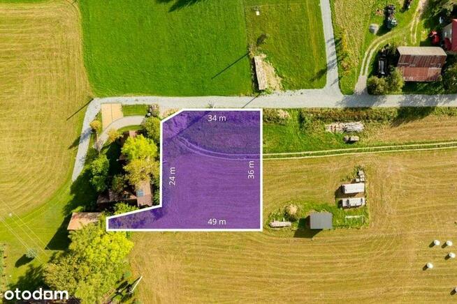 Działka budowlana w Dzianiszu