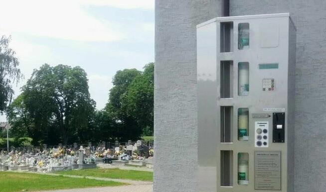 Zniczomat T4 do wkładów z płat. gotówkową i bezgotówkową