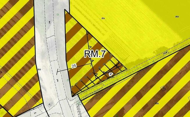 działka budowlana/inwestycyjna 13,14 ara (1314 m2) w Podolu