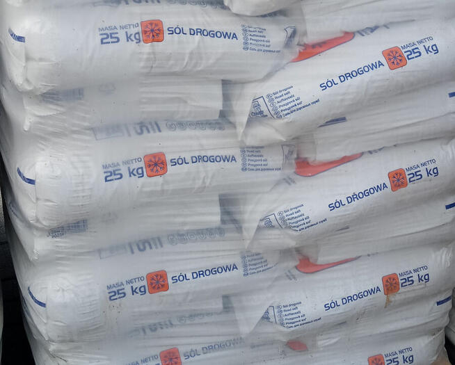 Sól drogowa 1 paleta 1125kg wysyłka na cały kraj