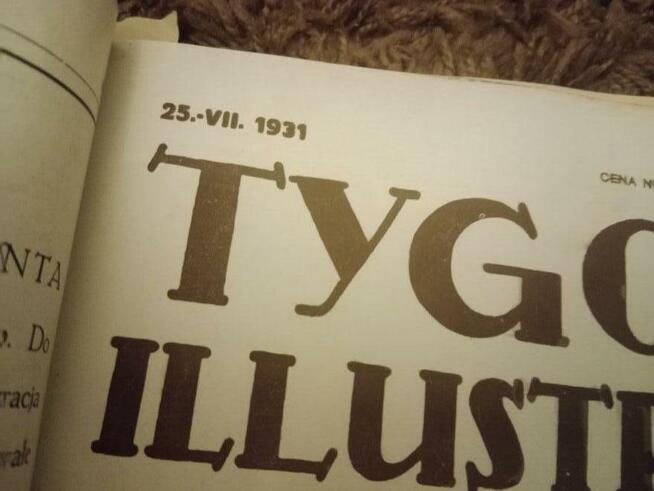 Tygodnik Ilustrowany 1931 rok