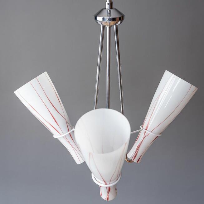 Żyrandol lata 60 New Look Pop-Art Mid-Century Vintage PRL Na