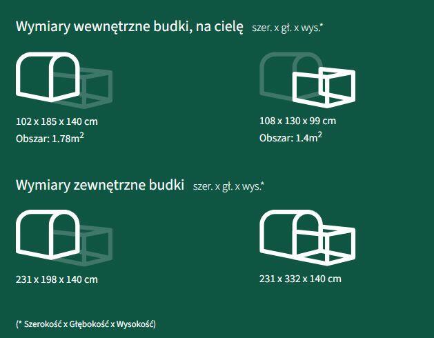 Budka Iglo dla cieląt