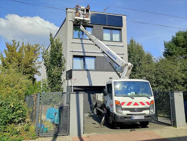 Wynajem podnośnika koszowego 18 i 20 m Raszyn, Janki