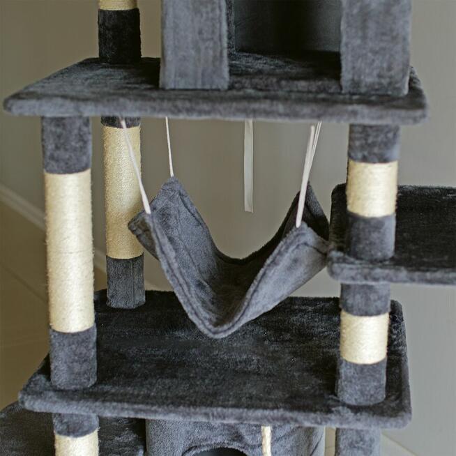 Duży drapak dla kota 170cm DK6 domek legowisko hamak