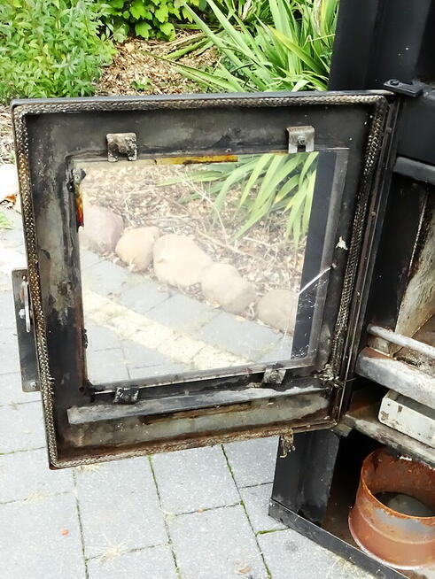 Niemiecki piecyk/kominek wolnostojący grzewczy