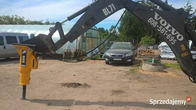 Namocniejszy młot do koparko ładowarki Arrowhead R80