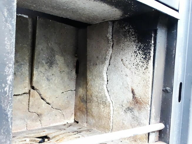 Niemiecki piecyk/kominek wolnostojący grzewczy