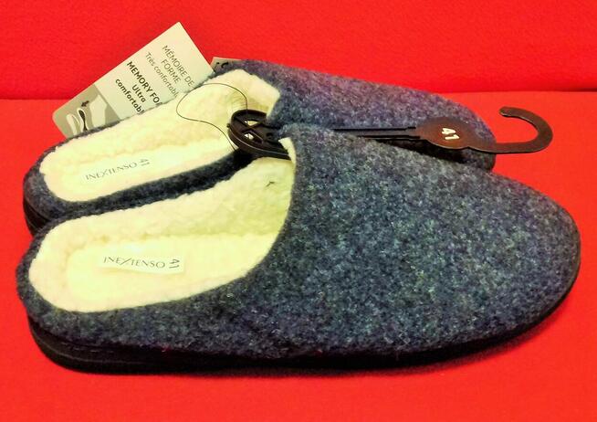 Kapcie filcowe idealne miękkie ciepłe lekkie 41