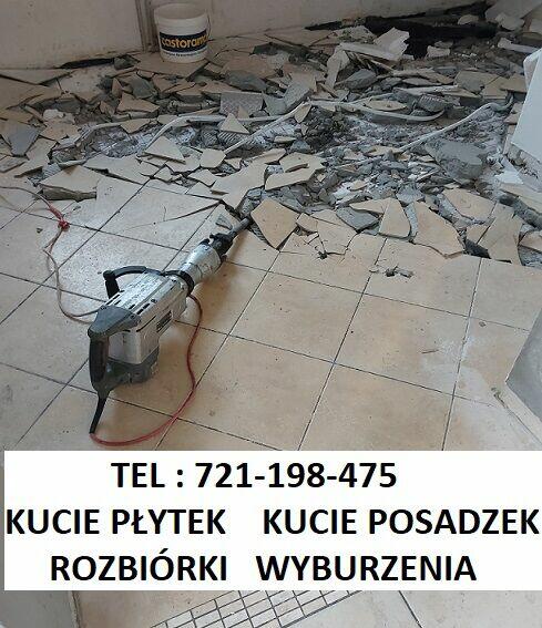 Skuwanie posadzek / kucie betonu / rozbiórki i wyburzenia