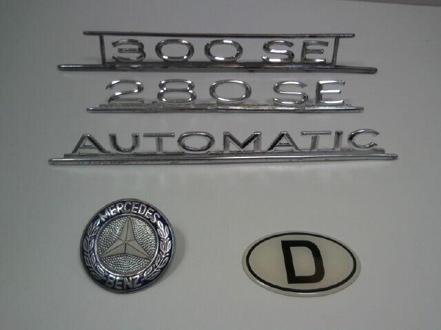 Mercedes W 111. W 112 W 113 250 280 SL Znaczek Automatic
