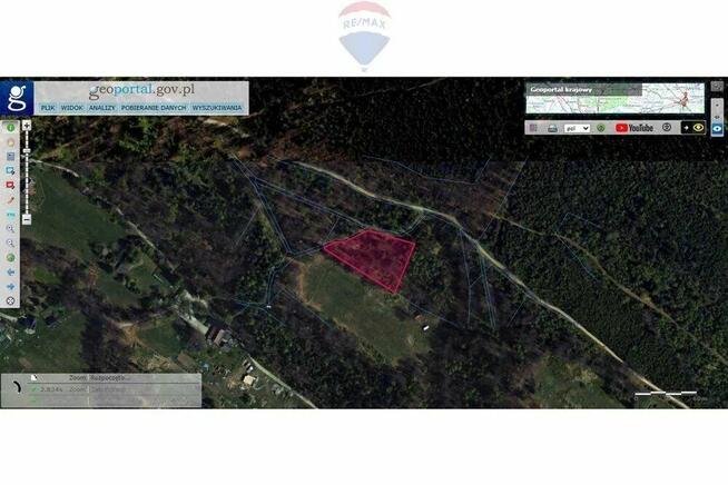 dzialka Hałcnów z WZ