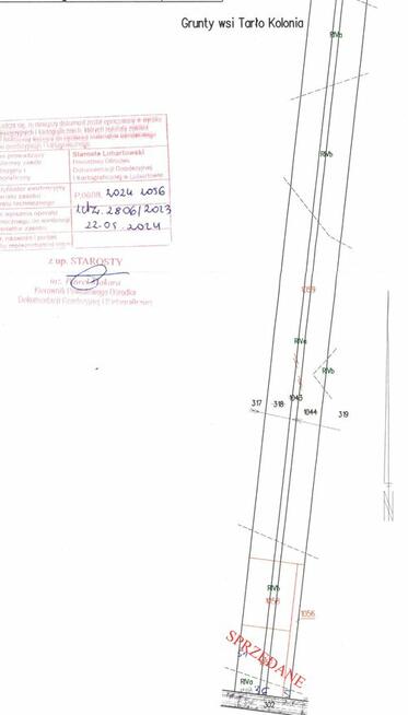 Działka budowlana, Tarło Kolonia