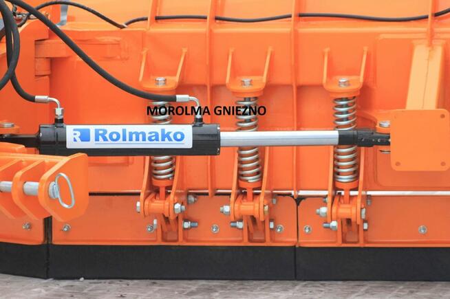 Pług śnieżny składany do śniegu strzałka komunalny ROLMAKO