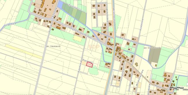 Działka budowlana Polakowice gm. Żórawina, Rzymska