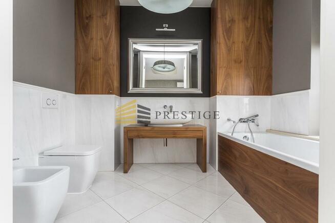 Dwupoziomowy penthouse na Mokotowie