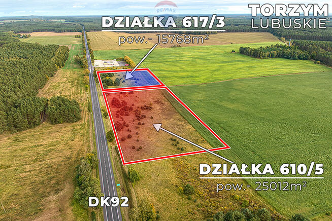 Na sprzedaż 2 działki z potencjałem inwestycyjnym