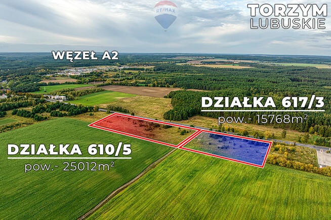 Na sprzedaż 2 działki z potencjałem inwestycyjnym