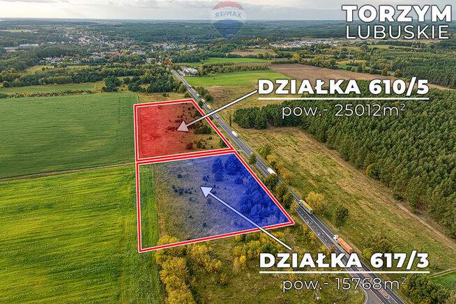 Na sprzedaż 2 działki z potencjałem inwestycyjnym