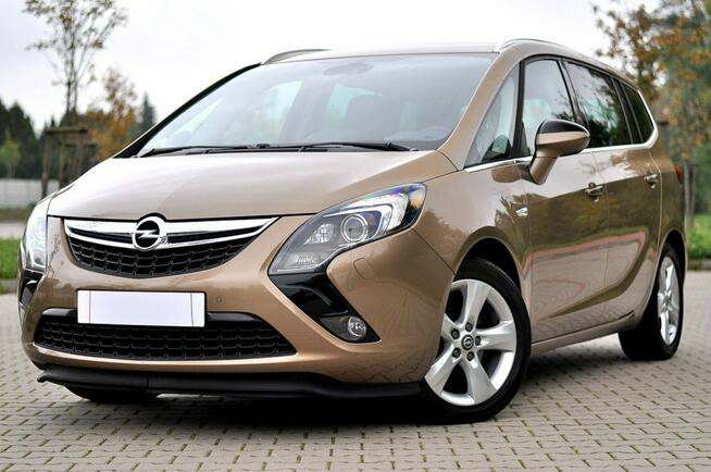 Opel Zafira Cosmo 2,0 CDTi 130Km Bi-Xenon Ledy Duża Navi Skóra 7-Osobowy