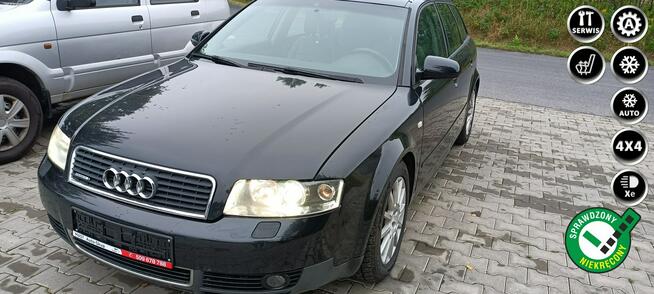 Audi A4 Quatro 220HP Tiptronik,  Xenon , pólskóra , itp...