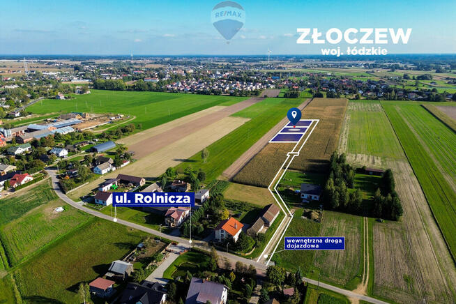 Kompleks trzech działek budowlanych
